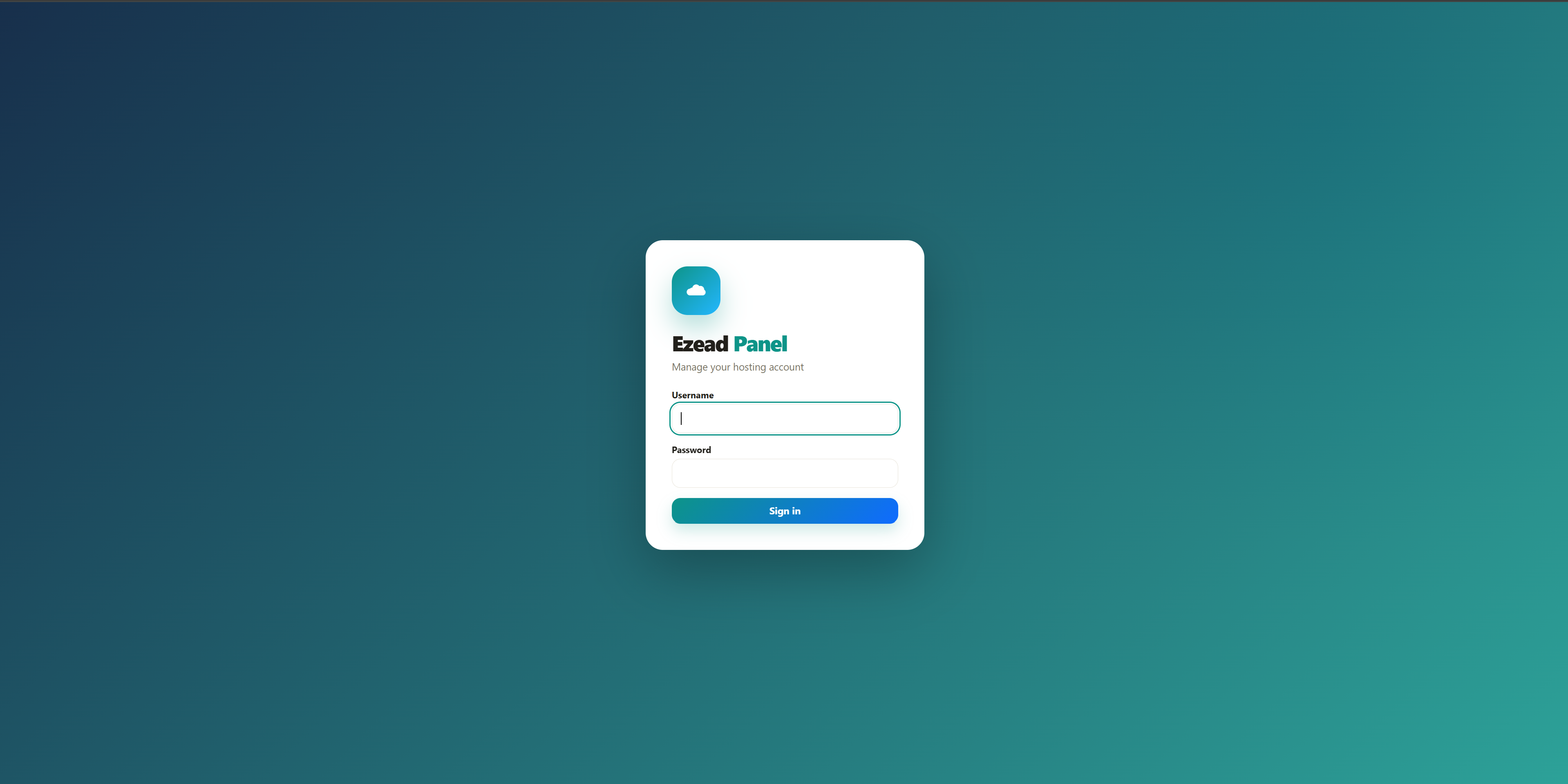 User login